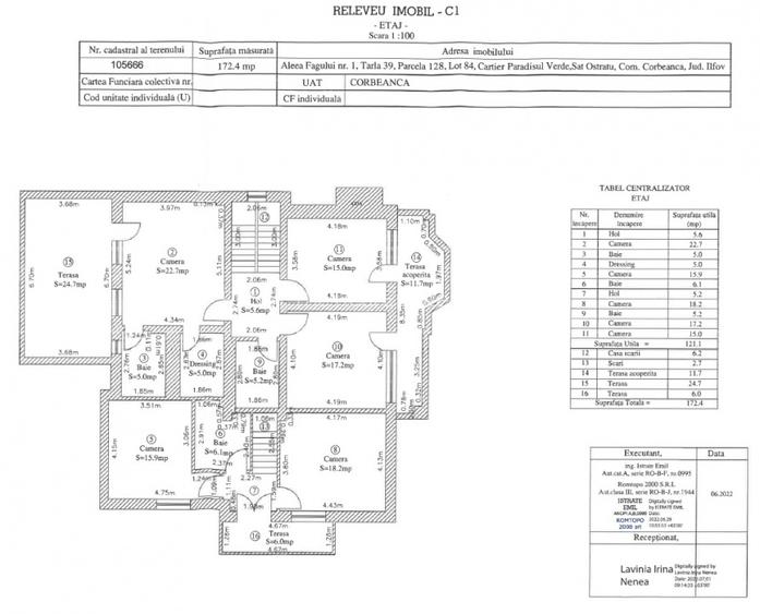 CORBEANCA-PARADISUL VERDE, VILA 507 MP, LOT 1.095 MP! - 26