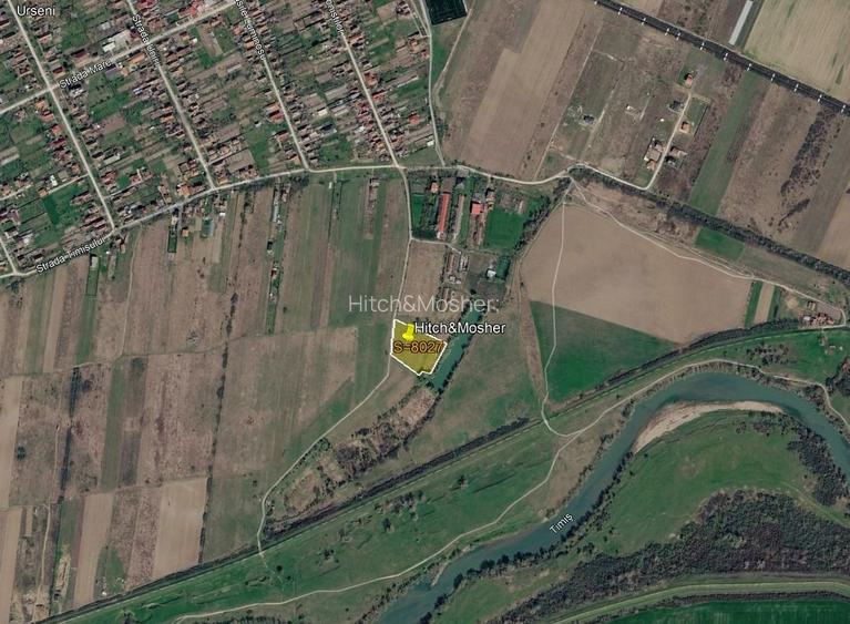 Teren de vânzare în Urseni – 8.027 mp – 10 €/mp Comision 0% - 6