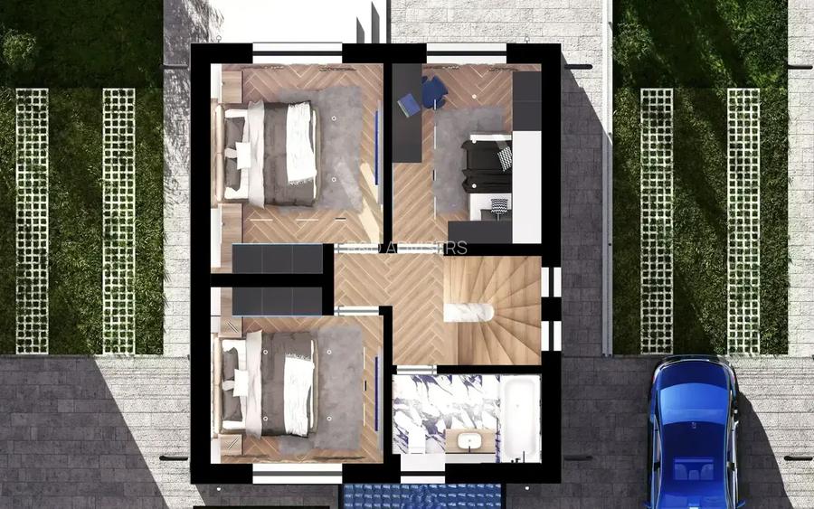 Ansamblu Residential | Vile 4 Camere Afumati I Curte | 0 COMISION - 9