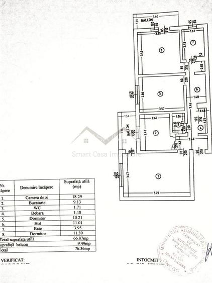 Apartament 3 camere Decomandat Nicolina-Cug - 6