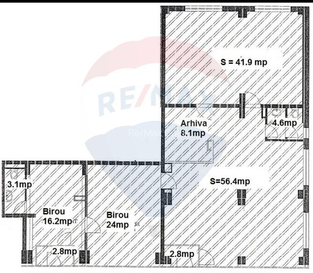 Spațiu de birouri/comercial de închiriat în zona Calea Calarasilor - 13