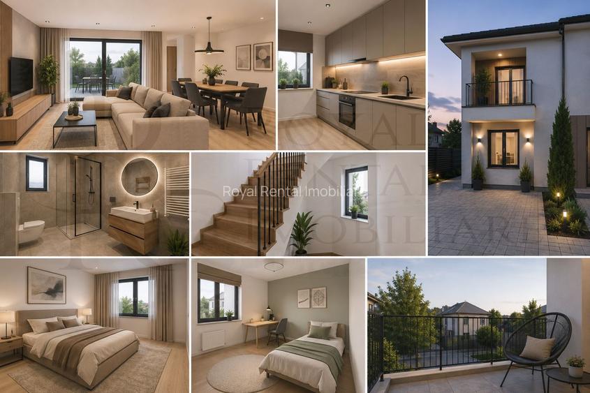 Duplex 4 camere, 120 mp utili, complex cu parc și râu, zona Polus-Poligon - 7