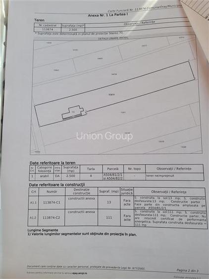 Constructie plus Teren Intravilan 2500 mp - Lazu - 4