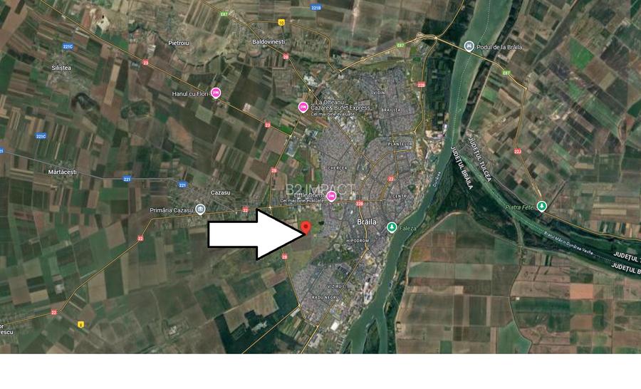 Teren intravilan 20.000 mp zona Parcul Triunghi - 2