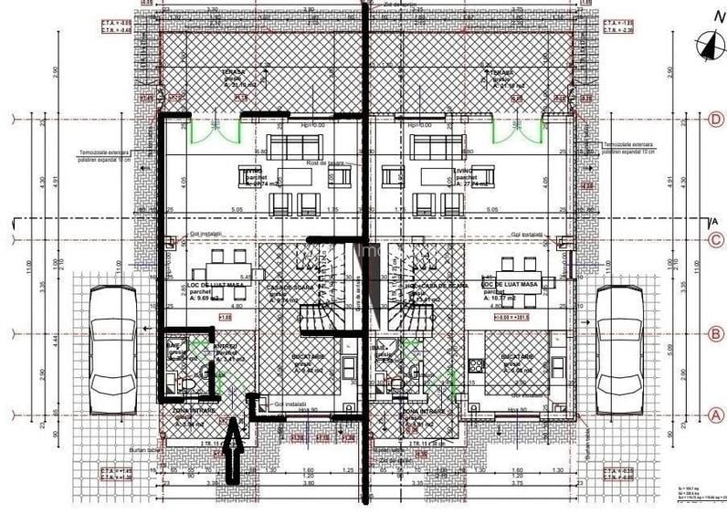 Casa tip duplex finisata, teren 380 mp, Dezmir zona str Criseni - 50