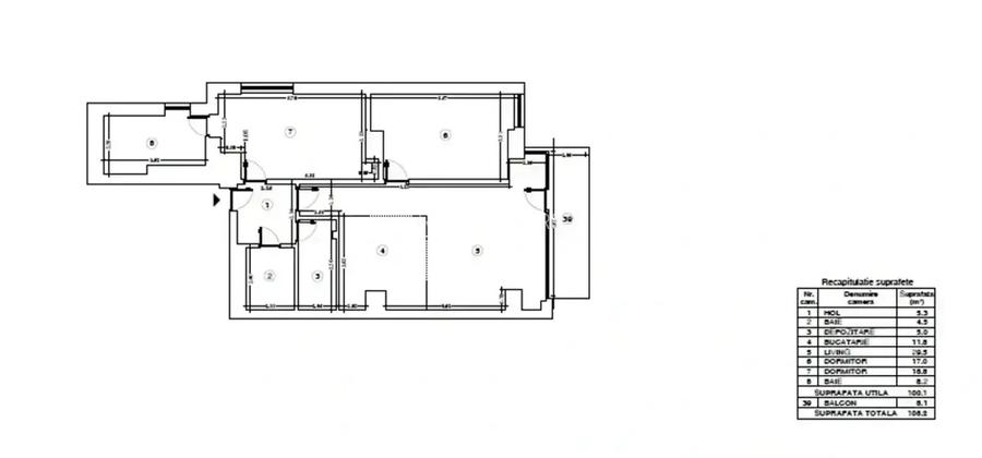 Apartament 3 camere si Balcon 8,10mpI Lux I Parcul Verdi-FloreascaI - 10