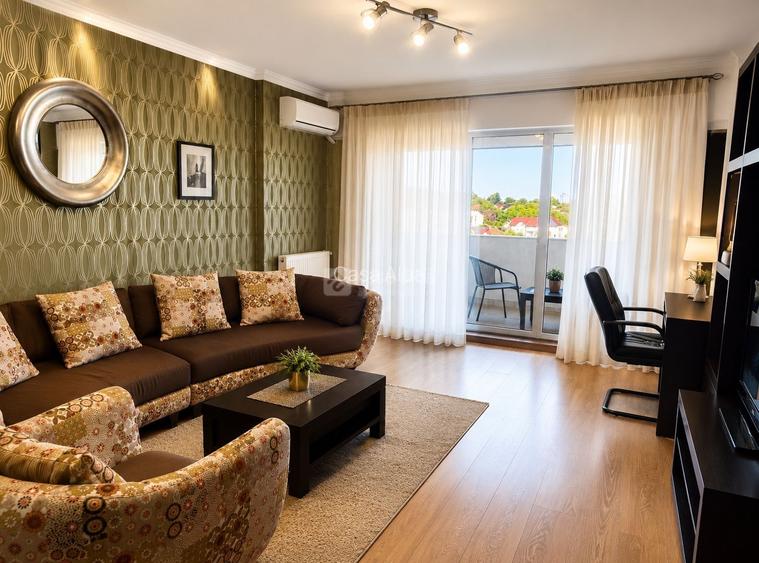 Central - bloc nou, 2 camere spatios, mobilat si utilat, balcon - 2