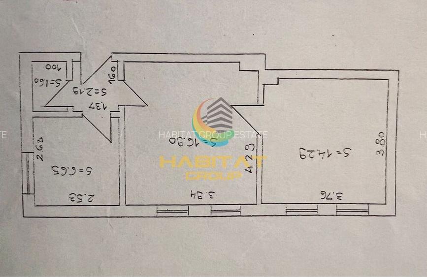 Casa de Vanzare 41 mp -2 camere + curte - zona Timpuri Noi! - 7