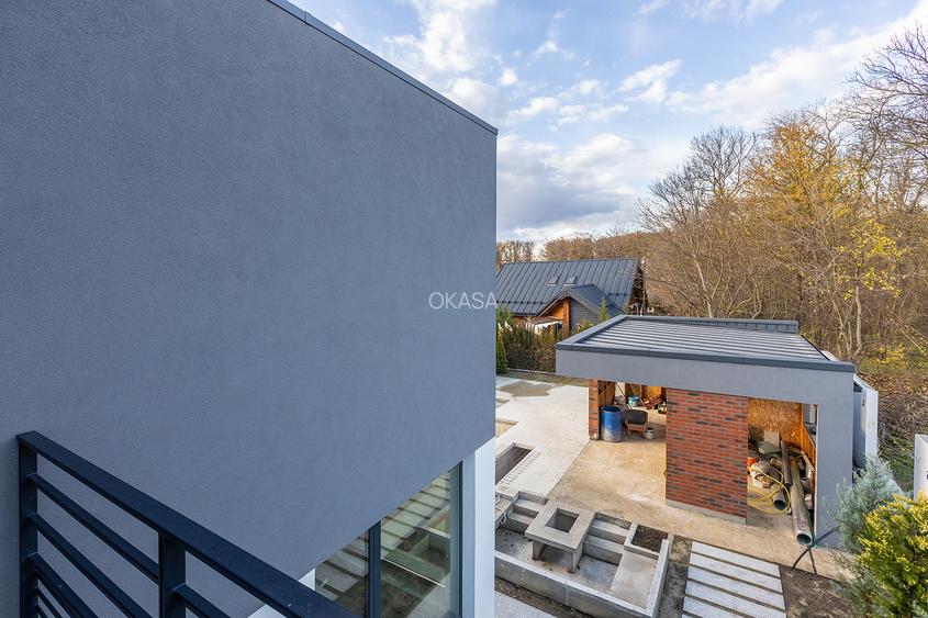 Pădurea Vlăsiei Design Modern Relaxare deplină Vilă cu Piscină, Comision 0% - 13