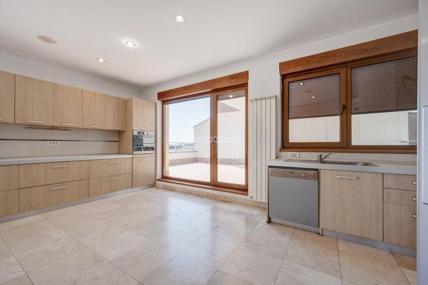 Unic pe etaj! Penthouse 5 camere, 482 mp, lift privat – Satul Francez - 13