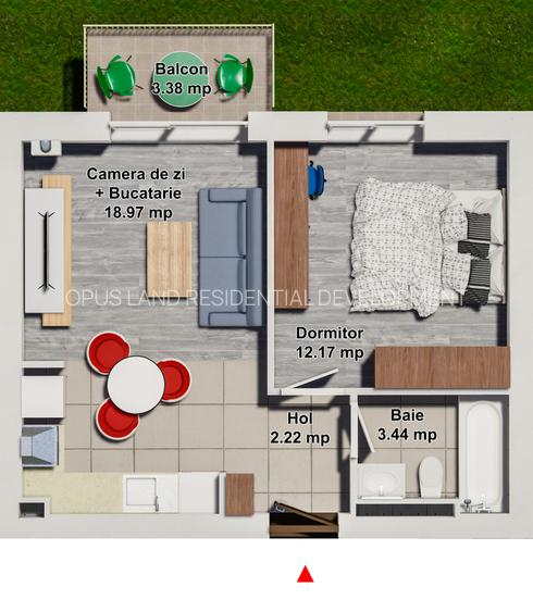 Apartament 2 camere Cosmopolis - 5