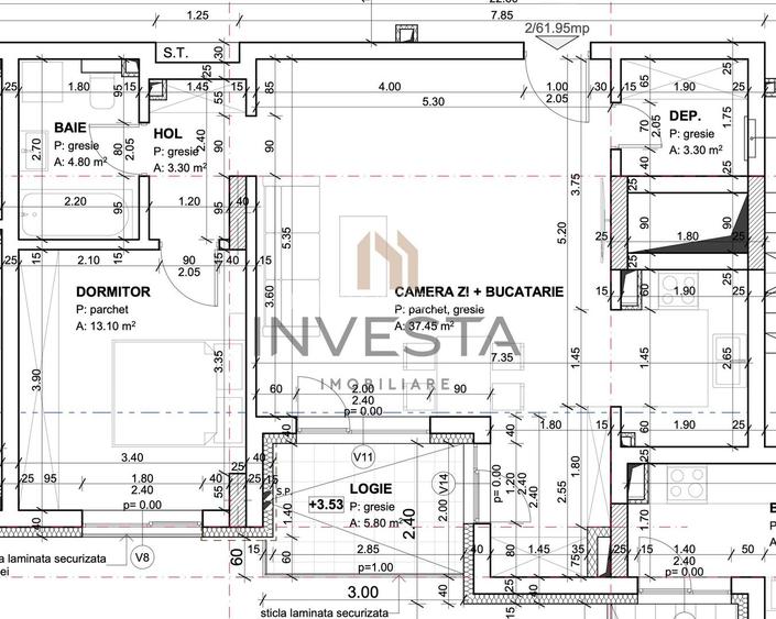 0% comision | Apartament 2 camere | Andrei Muresanu - 1