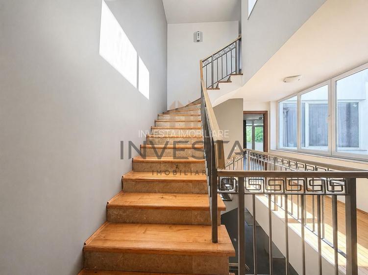 Casa de 360 mp cu sauna si garaj dublu de inchiriat in zona Buna Ziua - 18