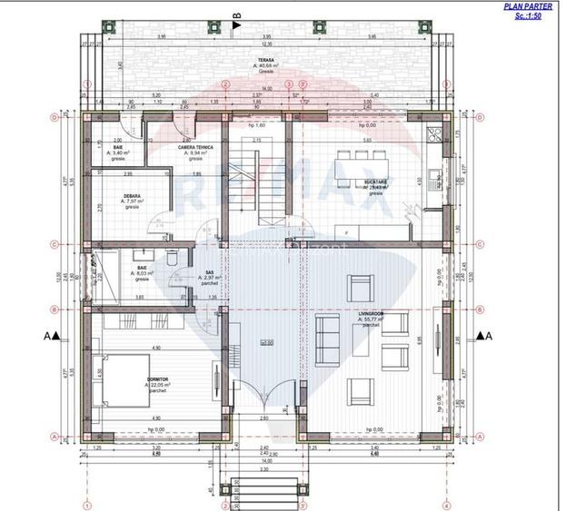 Vilă modernă P+1 în Ghimbav | 330 mp utili | Teren 815 mp - la roșu - 7