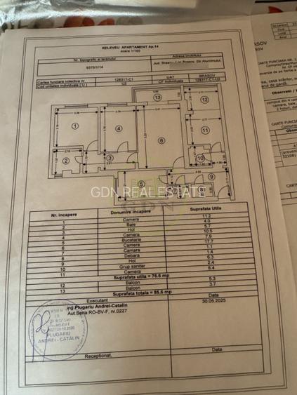 Apartament cu 4 camere | 86 mp | etaj 3/4 | Tractorul, str Aluminiului | Brasov - 18