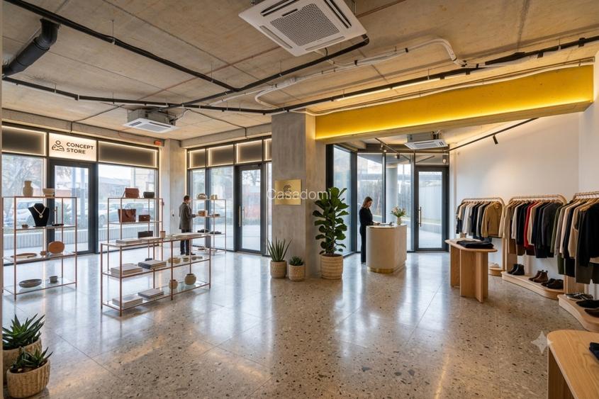 Spațiu Premium Vitrat 88 mp – Nord One, zona Piața 700 - 10