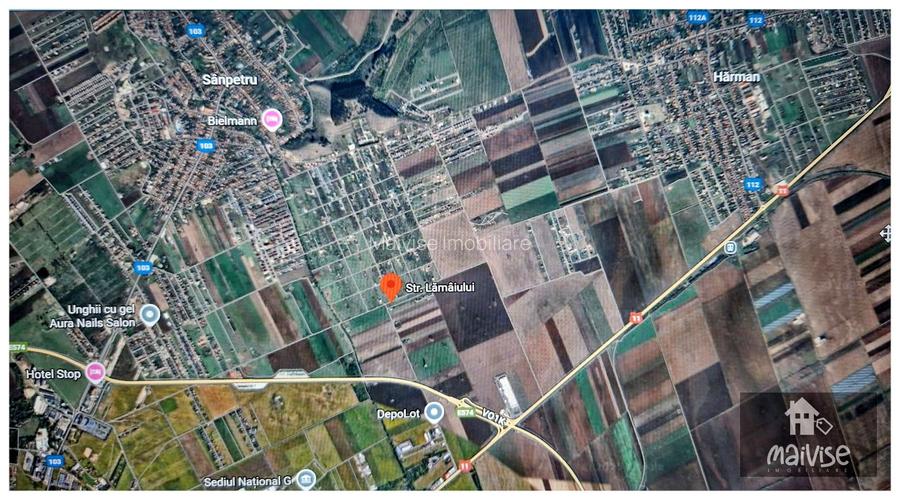 Teren Intravilan 2.300 mp- Sanpetru - 6