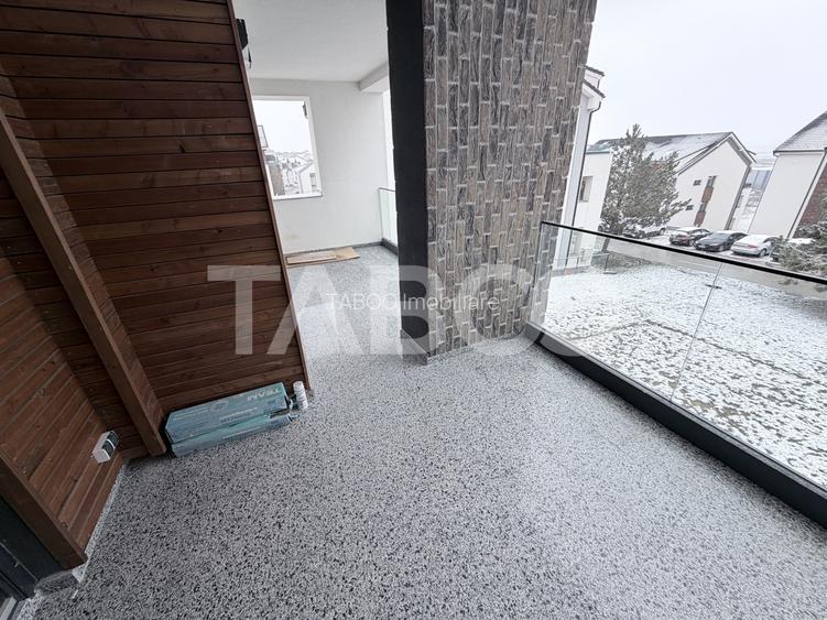 Apartament 3 camere 2 bai terasa la prima inchiriere in DaVinci Sibiu - 10