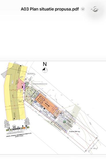 Teren 994 MP, intrare Salicea cu autorizație , Casa Individuală - 2