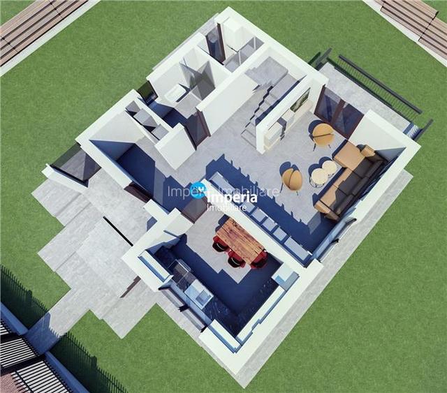 Vila P+E 126 mp, beci, 465 teren, Asfalt, Omenia, Valea Adanca - 9