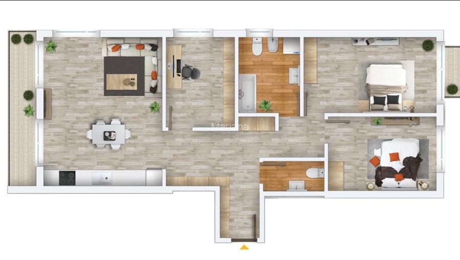 Vand ap 4 camere, bloc nou, Prima Onestilor - 4