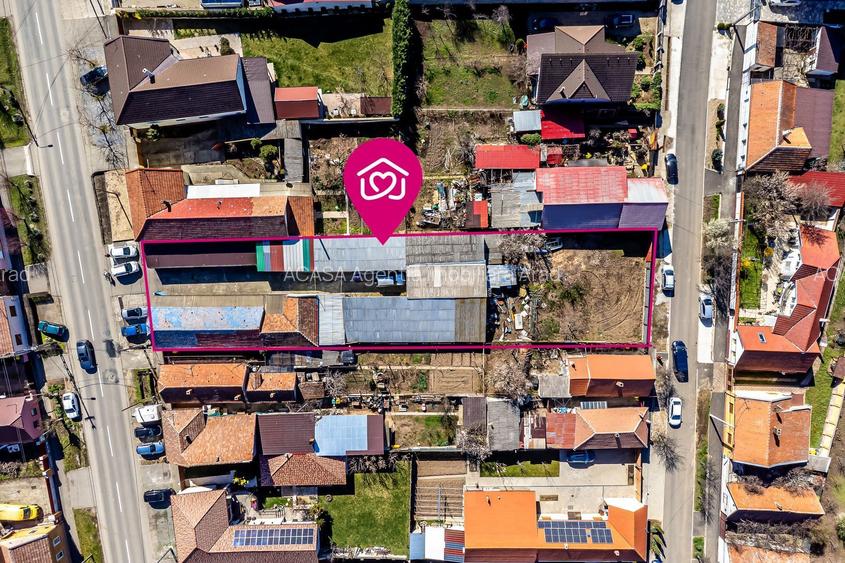 Două fronturi stradale, 1.358 mp teren, Aradul Nou - 2