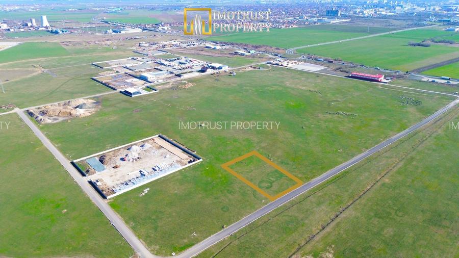 Teren pentru hale industriale Arad – 5.000 mp | PUZ aprobat | - 6