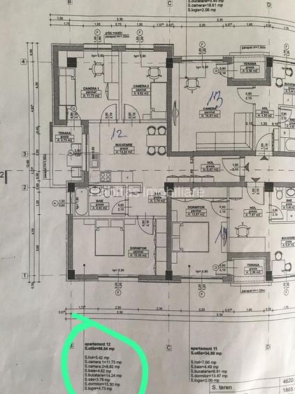 Apartament 2 camere, 68.64 mp + terasa, garaj, cartier Borhanci - 20