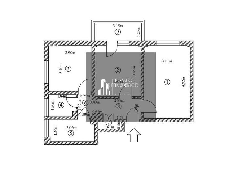 Apartament 3 camere decomandat - Piata Progresul - Soseaua Giurgiului - 2