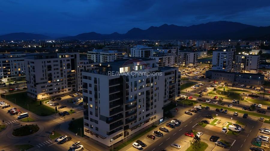 Penthouse Coresi | Vedere Tâmpa | 101mp utili+168mp terasă | 2 parcări - 4