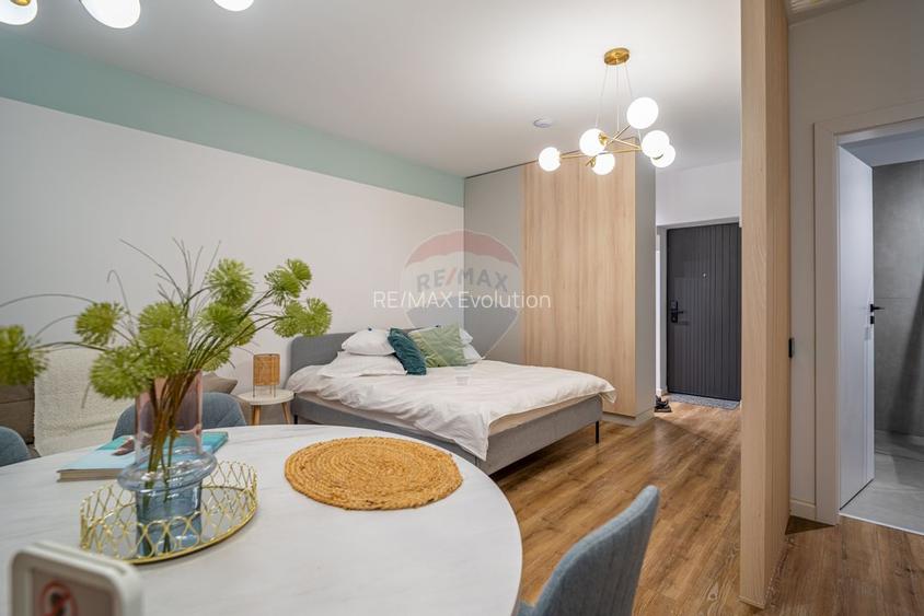 Studio cu terasă și vedere către munți – Green Future Sinaia - 2