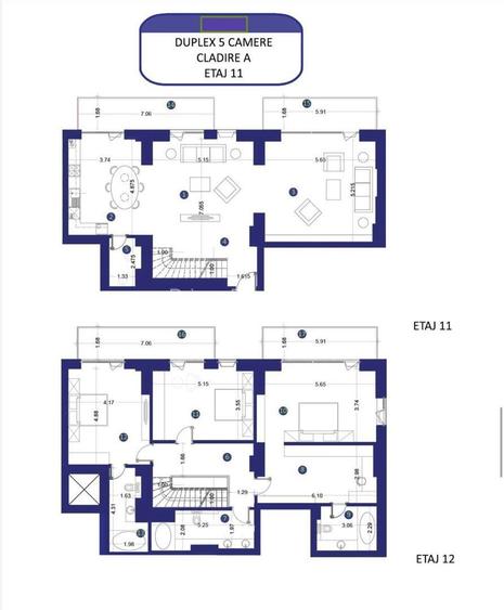 Duplex 5 camere 251 MP 8 Parcari Ștefan cel Mare - Parcul Circului - 19