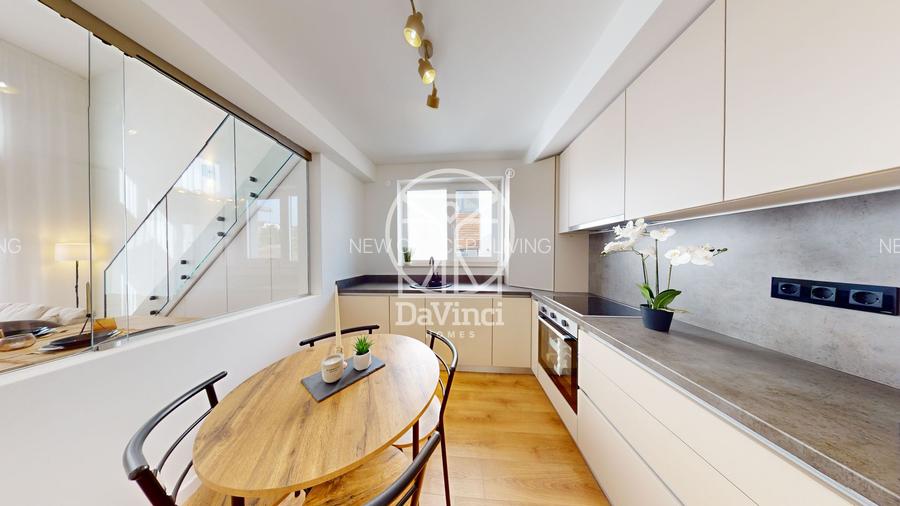 Direct dezv. -Penthouse 4 camere, mobilat complet, aer conditionat - 3