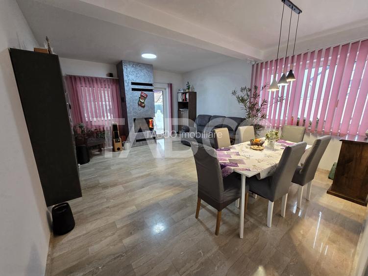 Casa individuala de vanzare teren 852 mp 5 camere 2 bai Selimbar Sibiu - 11