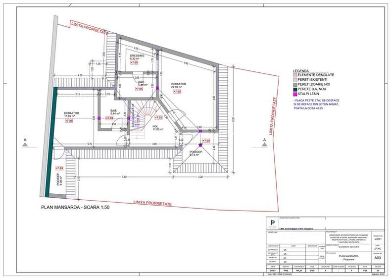 Parcul Carol, vila S+P+1+M - 4