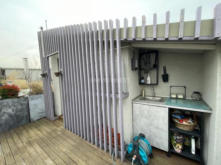 Apartament 3 camere tip duplex cu terasă spectaculoasă – Aviatiei Park - 16