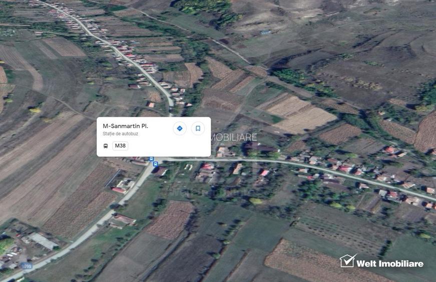 Teren construibil, 1961mp, Chinteni - Macicasu, central - 2