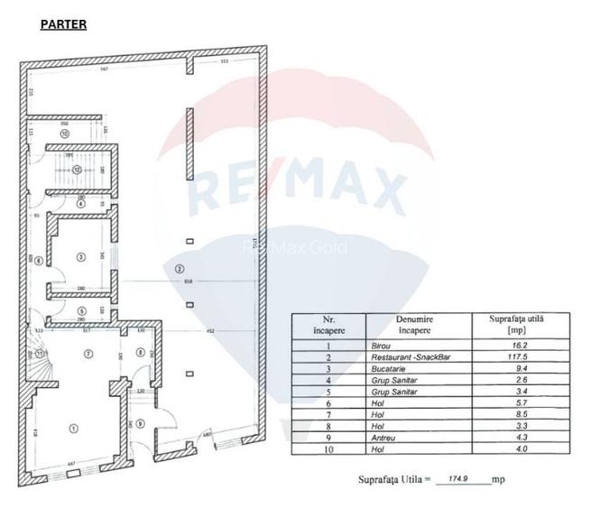 Spațiu de birouri central - Vilă 323 mp - Ideal sediu firmă / clinica - 24