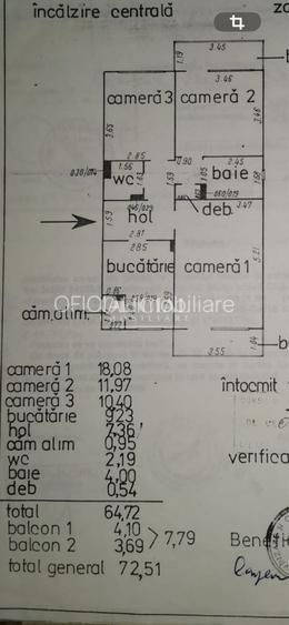 Apartament 3 Camere | 65 Mp | 2 Bai | 2 Balcoane | Zorilor Recuperare - 8