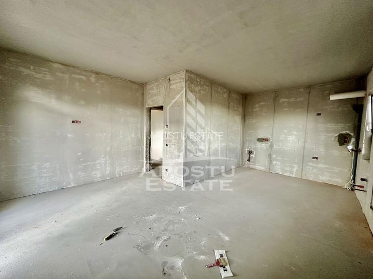 Apartament cu 3 camere, semidecomandat, etaj 1, zona Lidl din Giroc - 2