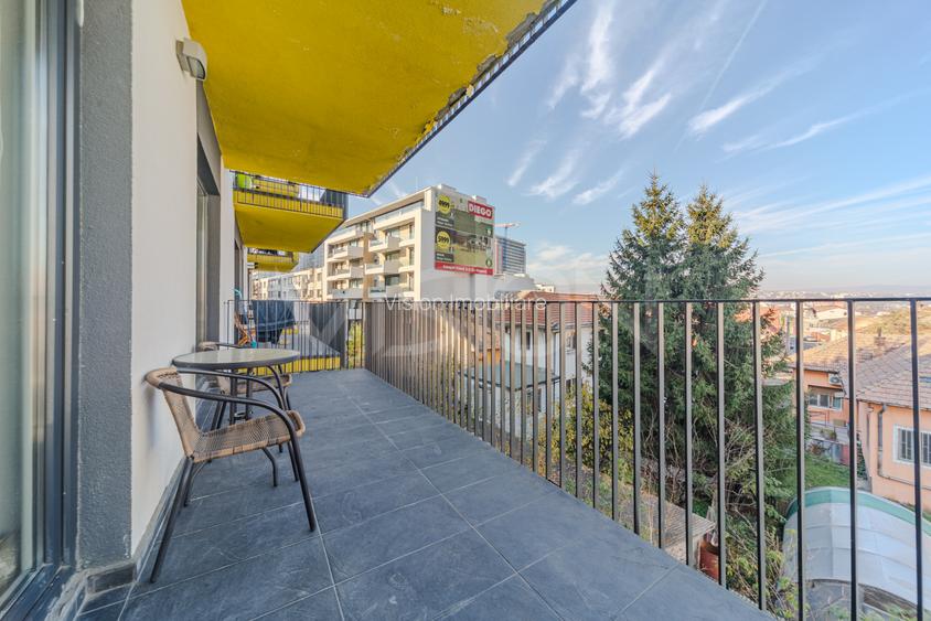 ⚡TUR VIRTUAL 2 camere | 54 m² | modern  | parcare | terasă | Piața Abator - 17