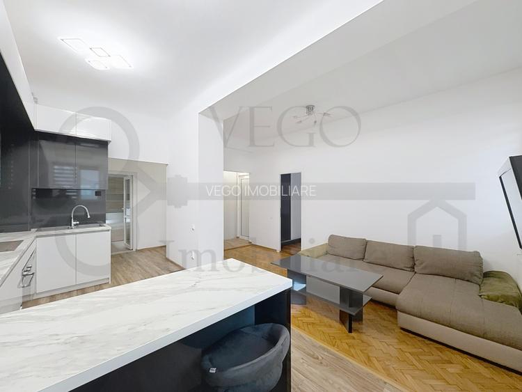 2 dormitoare decomandate+living, 58 mp, renovat complet, zona Centrala - 3