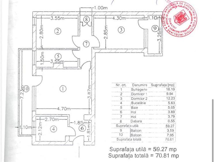 Vanzare 3 Camere Drumul Taberei Favorit Bloc 1980 - 7