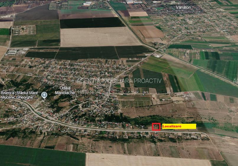Teren Odaia Manolache, suprafata 3515 mp - 3