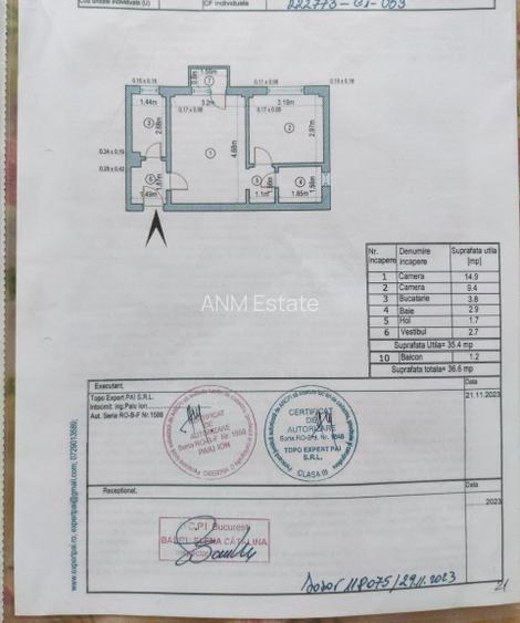 Apartament 2 camere renovat  zona metrou Romancierilor - 9