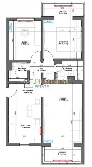 P4839 Apartament cu 3 camere DECOMANDAT, zona Bucovina - 12