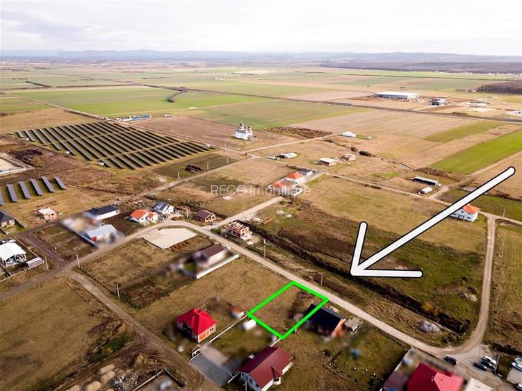 RECO Teren intravilan pentru loc de casa  hala industriala  700 mp Osorhei - 2