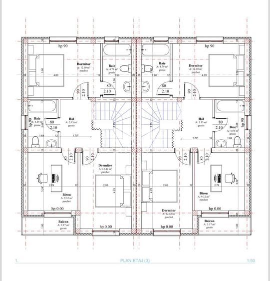 Duplex Sacalaz, posibilitate alegere finisaje - 2
