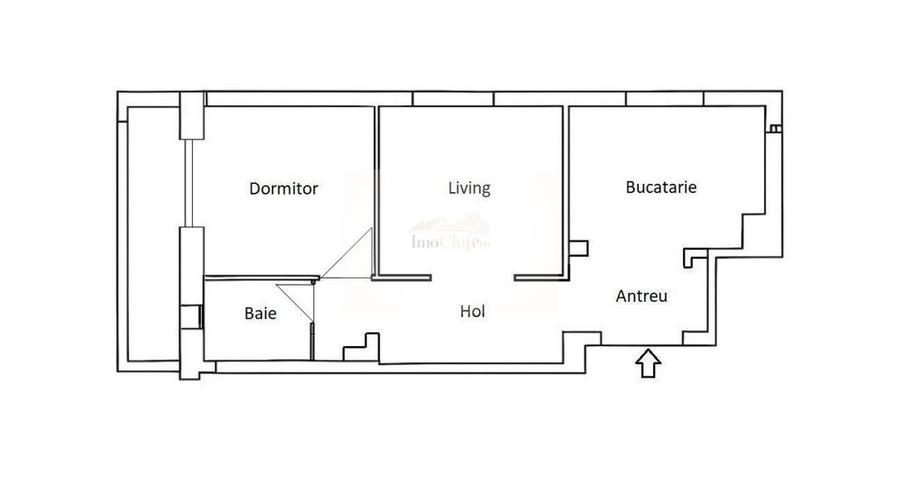 Vânzare 2 camere decomandate la cheie, cartier Gheorgheni - 35
