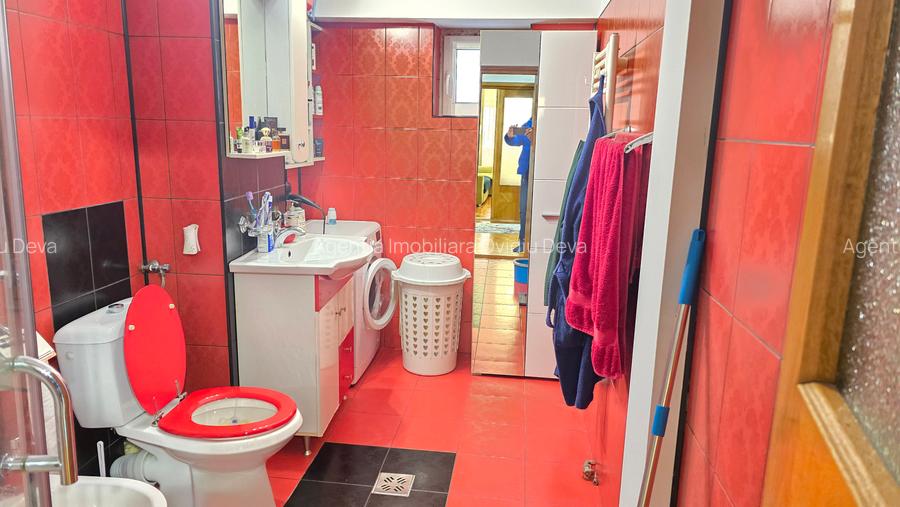 Vand apartament cu 3 camere in Deva, etaj 1, bloc din BCA din anul 2000, - 5